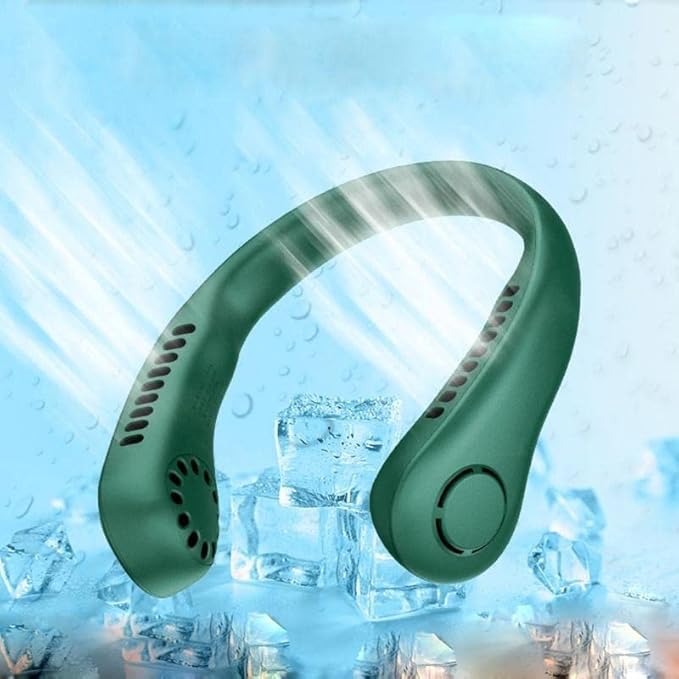Portable Bladeless Hanging Rechargeable Neck Fan