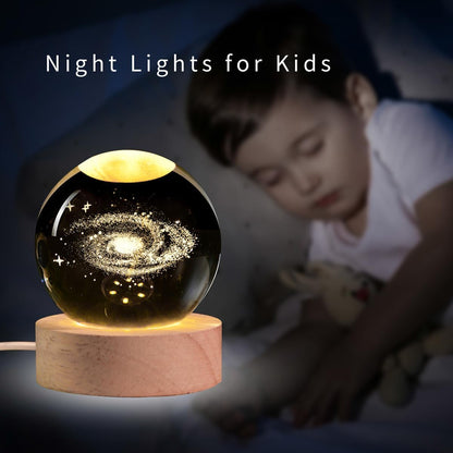 3D Crystal Lamp Ball(Assorted Design)