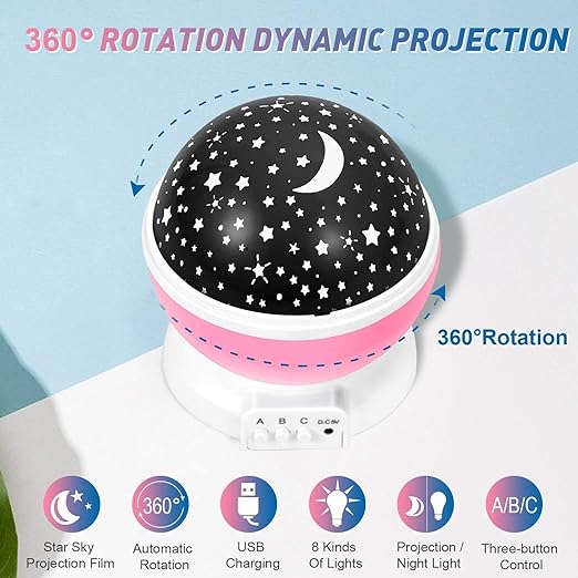 Galaxy Light Projector for Kids Adults Room Decor