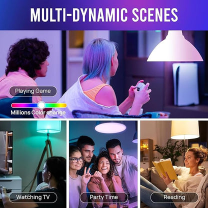 Colour Changing LED Bulb with Bluetooth Speaker & Remote