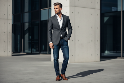 Make an image for men fashion